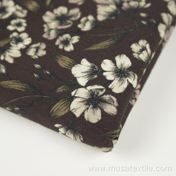 Printed Fashion Floral Shapes 100 Cotton Poplin Fabric